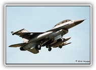 F-16B BAF FB08 BL on 4 July 2001