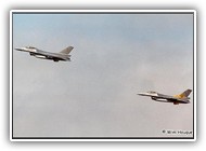 F-16AM BAF FA122 and FA123 on 17 July 2002