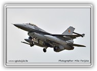 F-16AM BAF FA95 on 28 July 2016