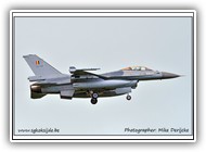 F-16AM BAF FA134 on 11 August 2017