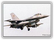 F-16A BAF FA125 on 18 april 2003