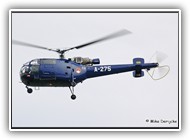 Alouette III RNLAF A-275 on 16 August 2011
