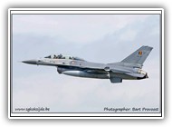 F-16BM BAF FB14 on 29 July 2013