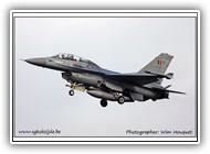 F-16BM BAF FB14 on 21 January 2014