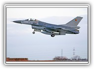 F-16AM BAF FA129 on 16 January 2015