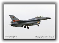 F-16AM BAF FA77 on 05 January 2015