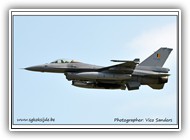 F-16AM BAF FA102 on 03 July 2015