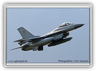 F-16AM BAF FA110 on 07 August 2019