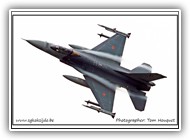 F-16AM BAF FA114 on 21 March 2019