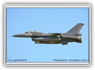 F-16AM BAF FA95 on 09 April 2020