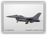 F-16BM BAF FB22 on 06 August 2021