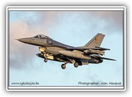 F-16AM BAF FA103 on 05 November 2021