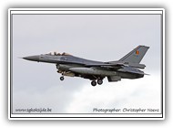 F-16AM BAF FA114 on 27 January 2022
