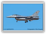 F-16AM BAF FA119 on 29 July 2022