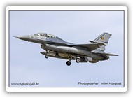 F-16BM BAF FB15 on 22 August 2023